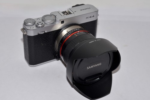 Fujifilm objectif grand - x-e4, +